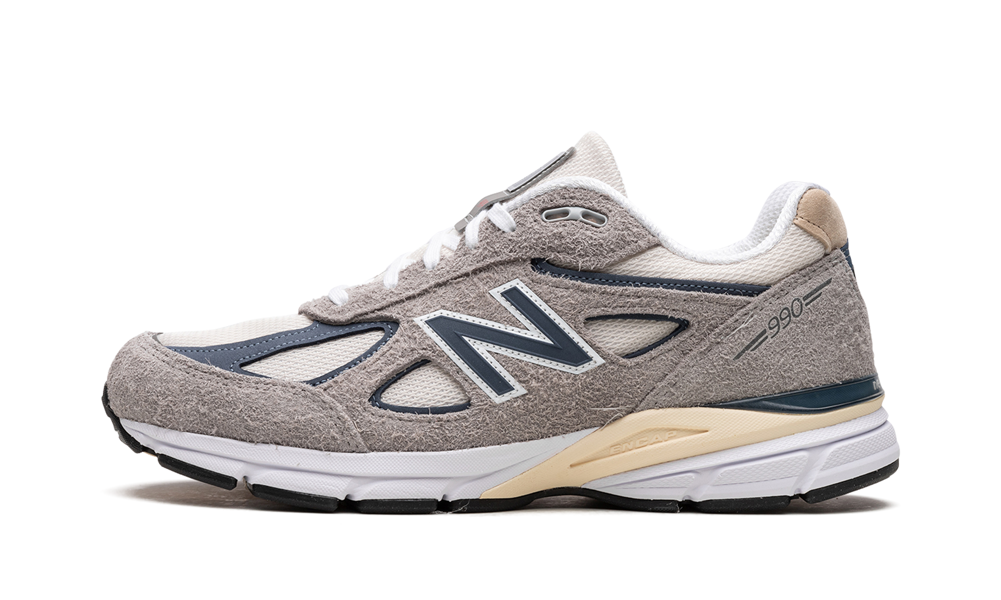 New Balance 990 V4 Made In USA Gray suede 1