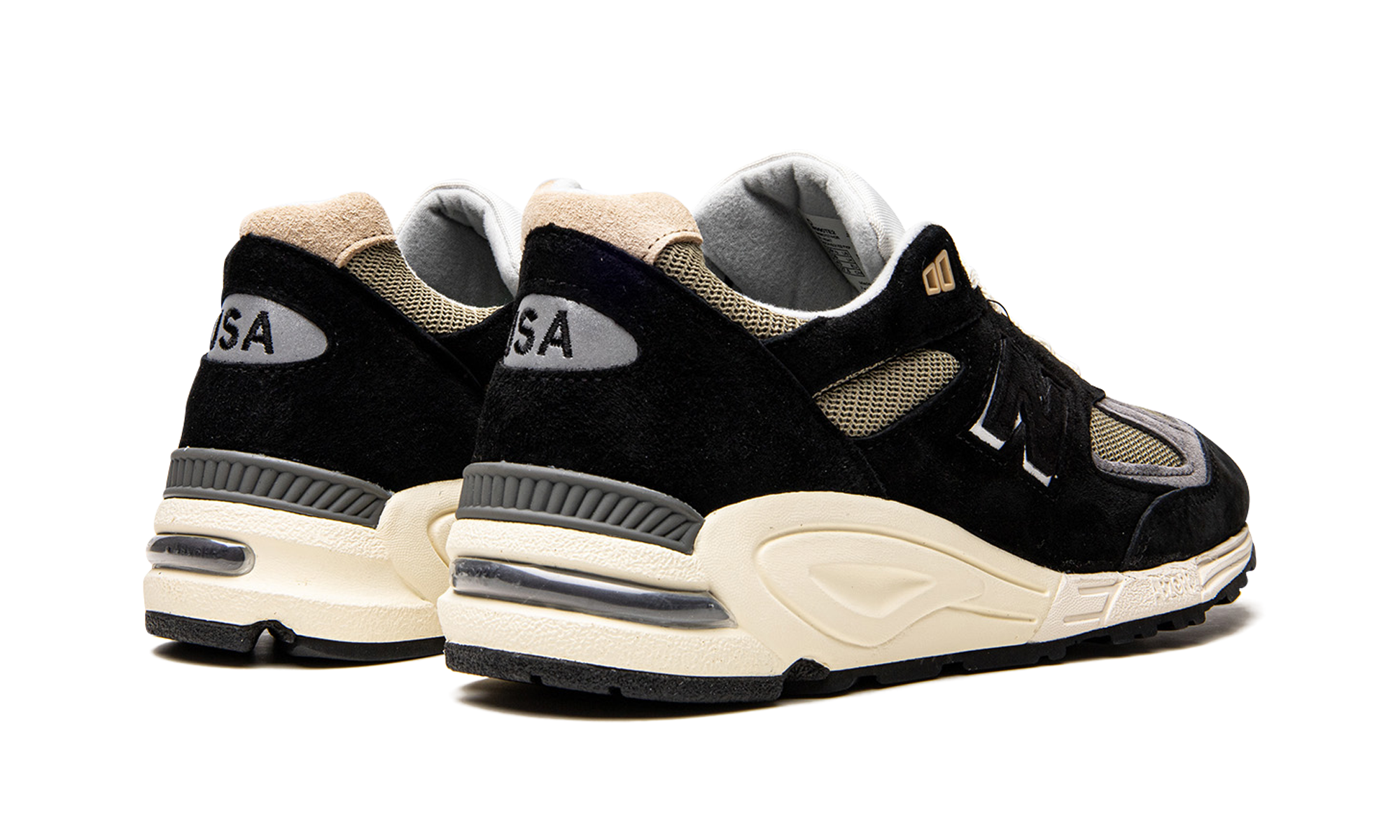 New Balance 990v2 MiUSA Teddy Black True Camo 4