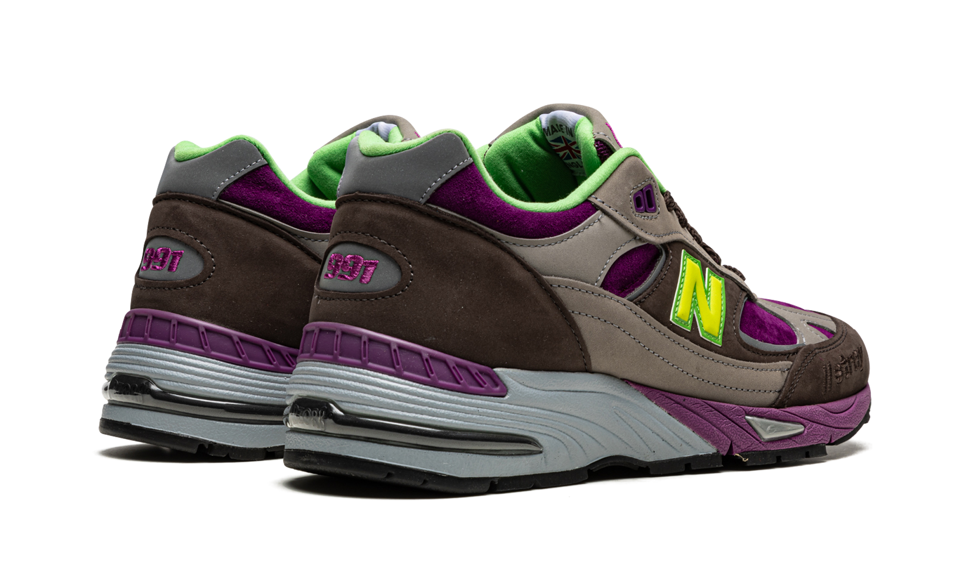 New Balance 991 Stray Rats Brown 3