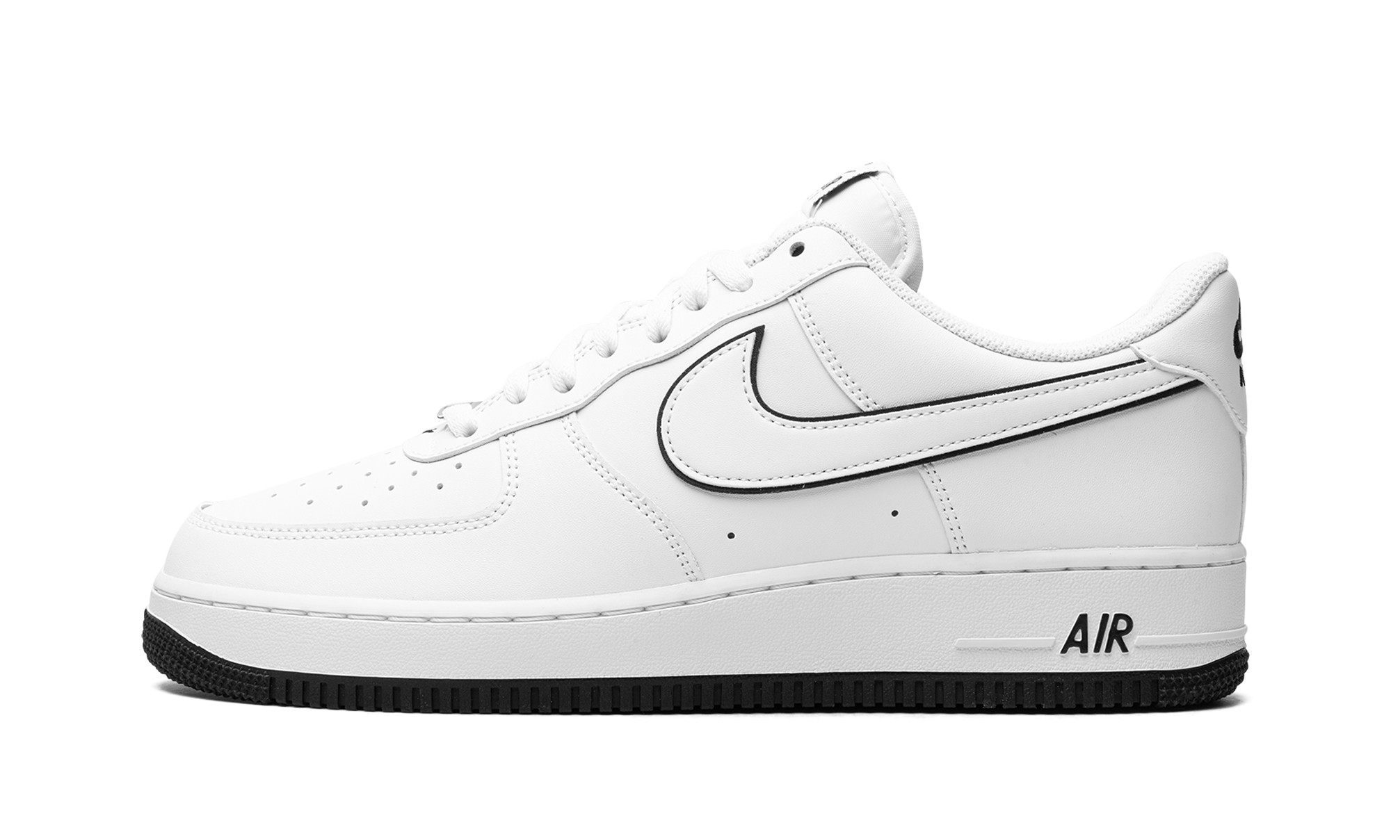 Nike Air Force 1 '07 Low 'White Black Outline Swoosh' 1