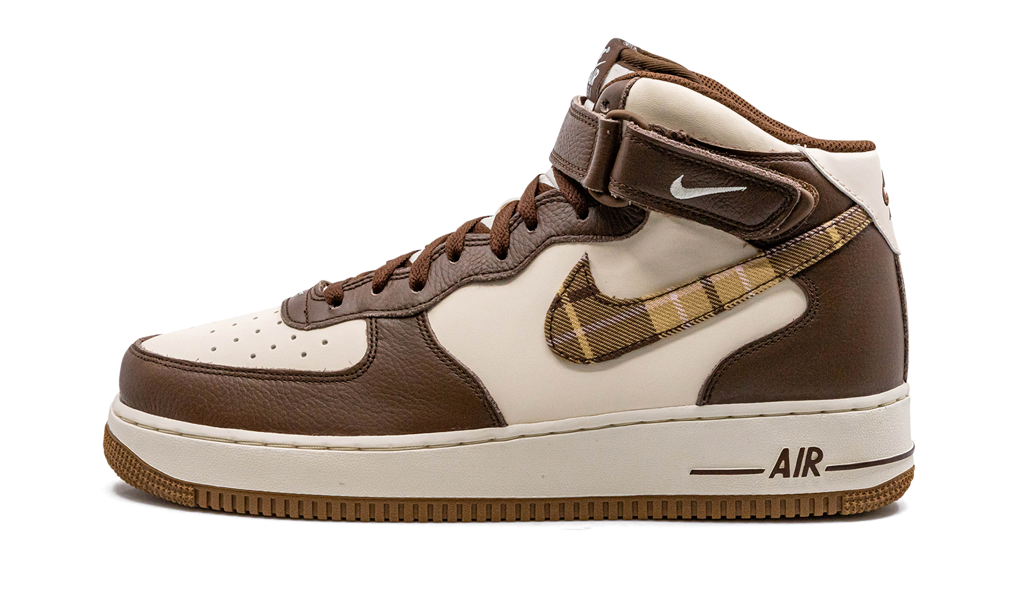 Nike Air Force 1 07 LX Mid Pale Ivory Plaid Pack 1
