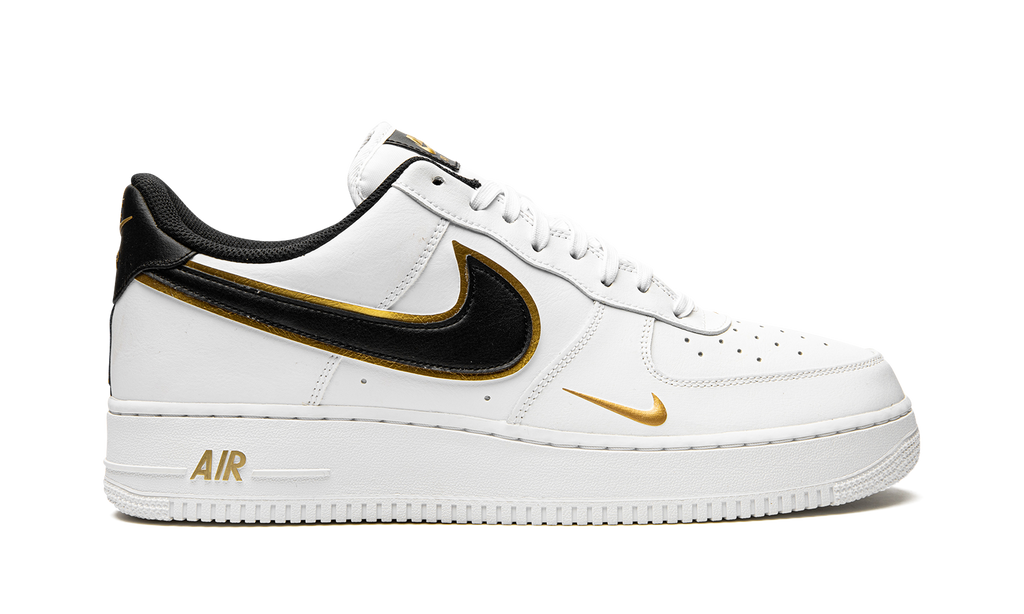 Nike Air Force 1 Low 07 LV8 Double Swoosh White Metallic Gold 7