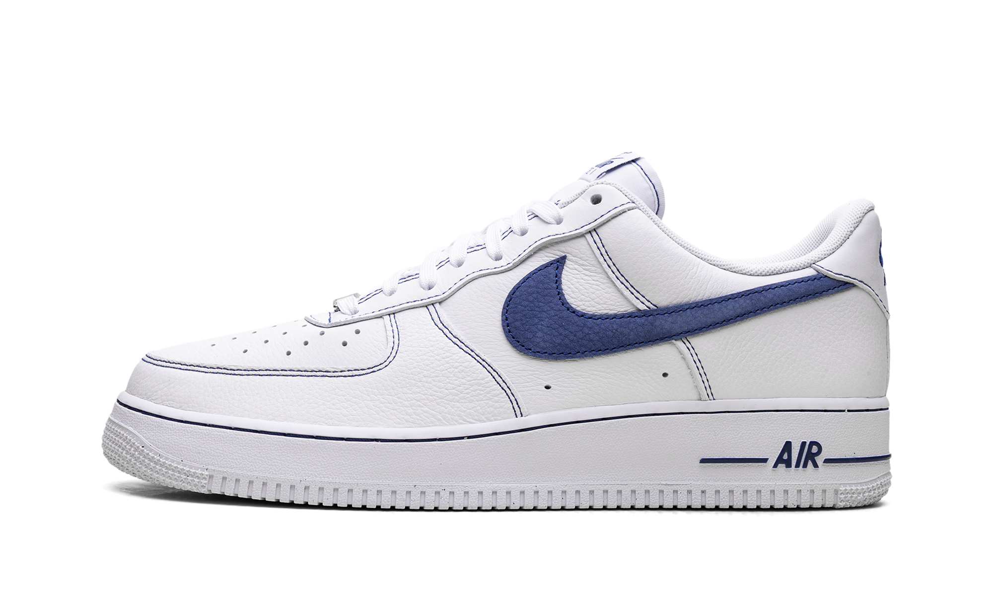 Nike Air Force 1 Low '07 LV8 White Deep Royal Blue 1