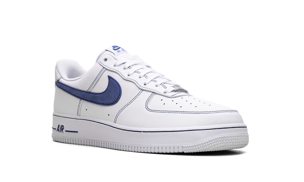 Nike Air Force 1 Low '07 LV8 White Deep Royal Blue 2