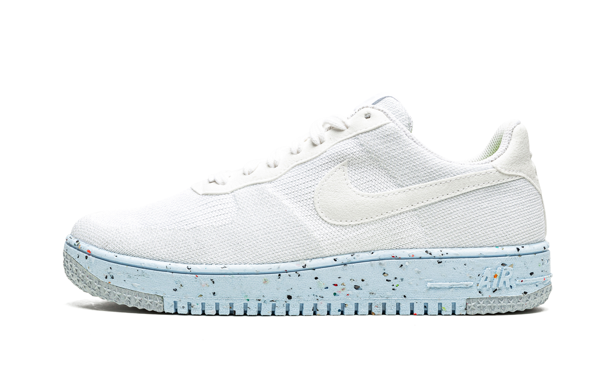 Nike Air Force 1 Low Crater Flyknit White Ice Blue (W) 1