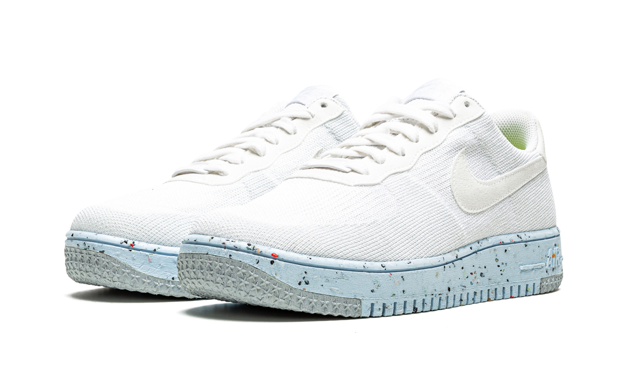 Nike Air Force 1 Low Crater Flyknit White Ice Blue (W) 3