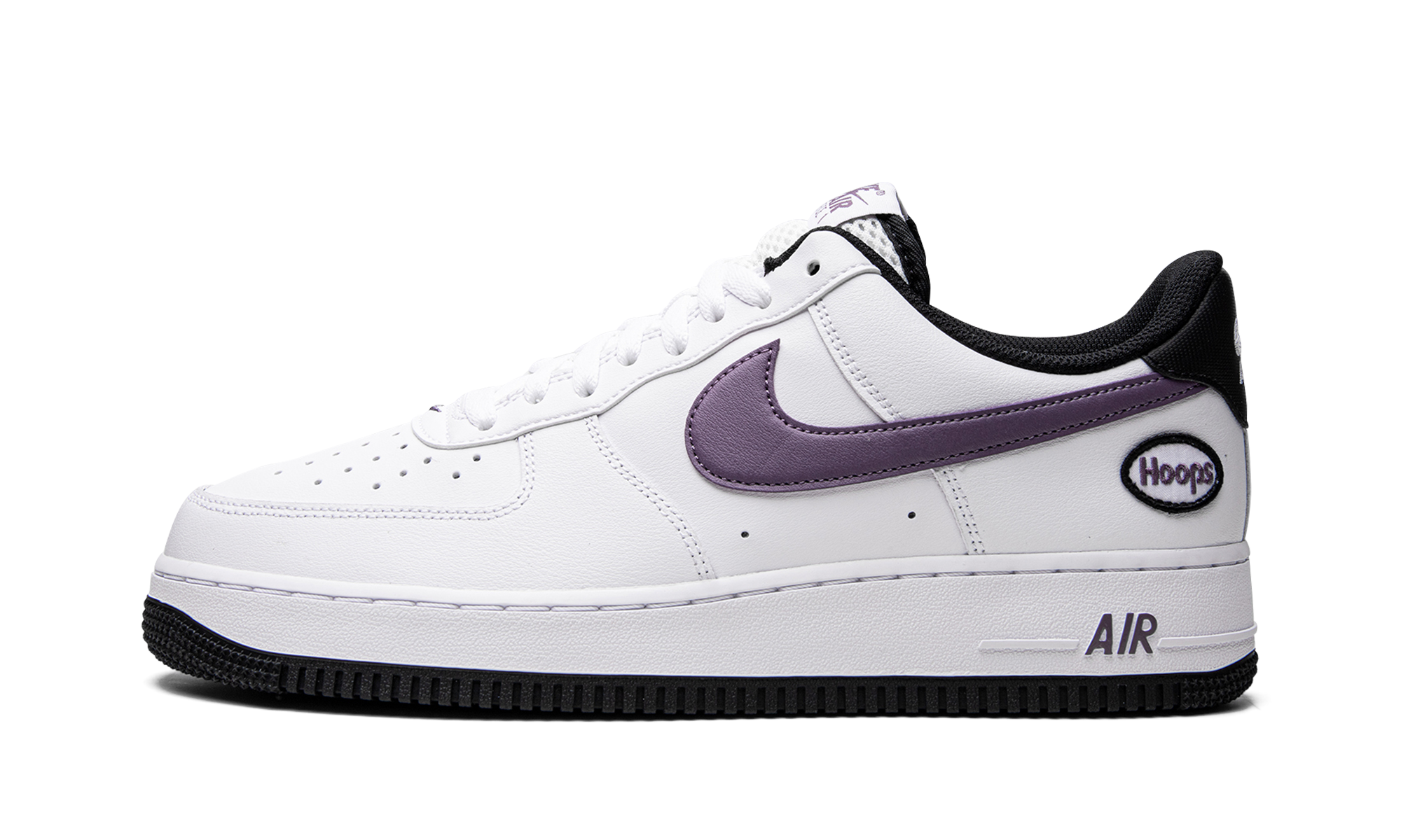 Nike Air Force 1 Low Hoops White Canyon Purple 1