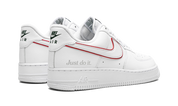 Nike Air Force 1 Low Just Do It White Noble Green Metallic Silver University Red 4
