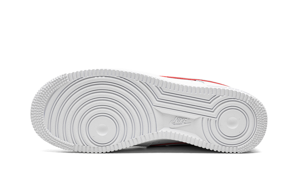 Nike Air Force 1 Low Just Do It White Noble Green Metallic Silver University Red 6