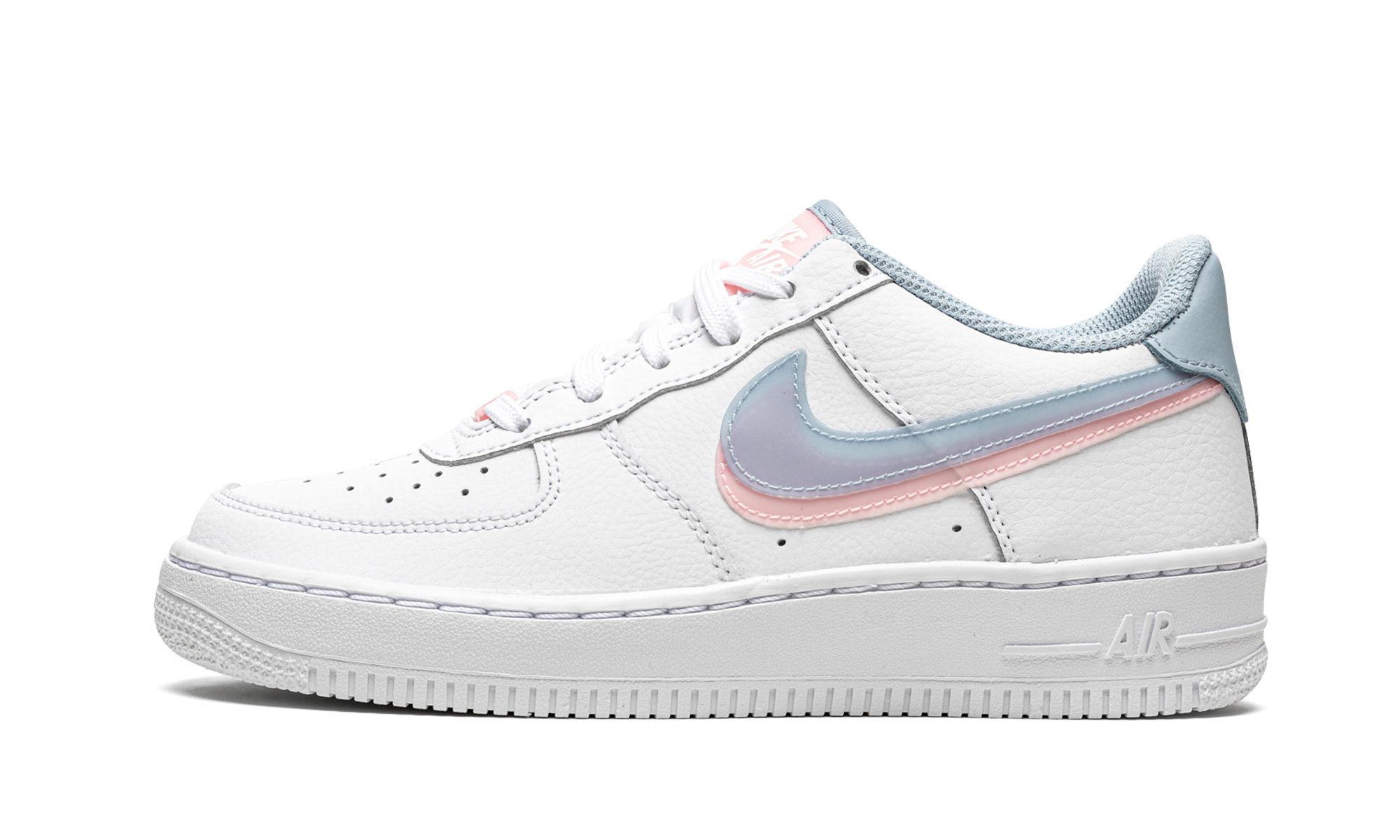 Nike Air Force 1 Low LV8 Double Swoosh Light Armory Blue 1