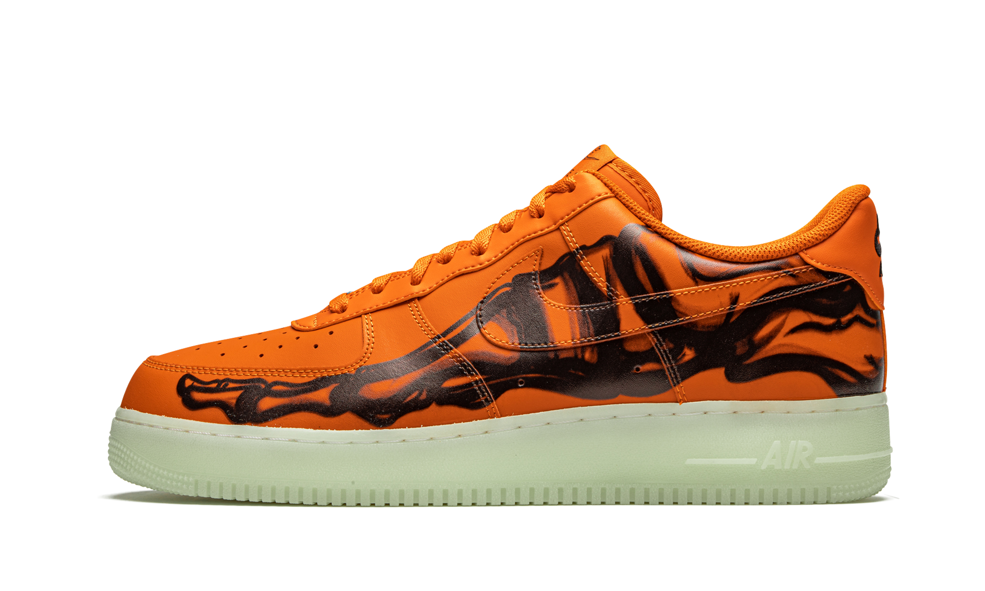 Nike Air Force 1 Low Orange Skeleton 1