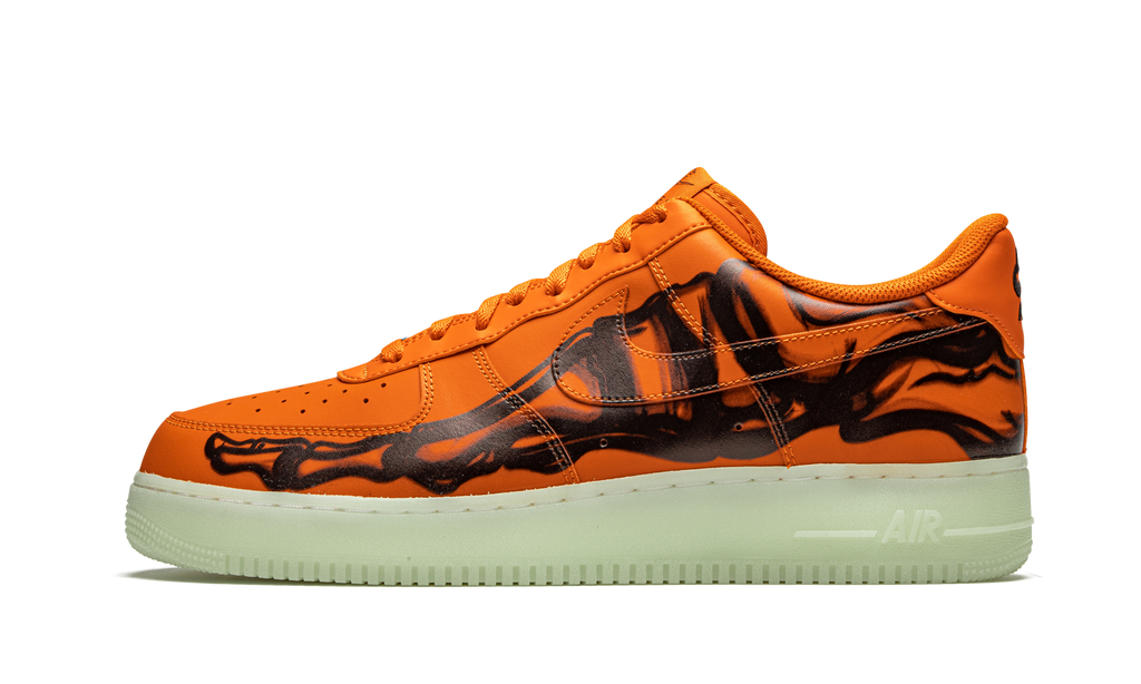 Nike Air Force 1 Low Orange Skeleton 2