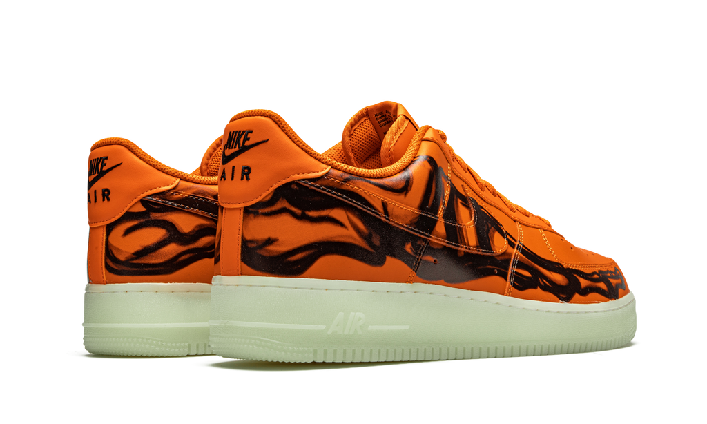 Nike Air Force 1 Low Orange Skeleton 4