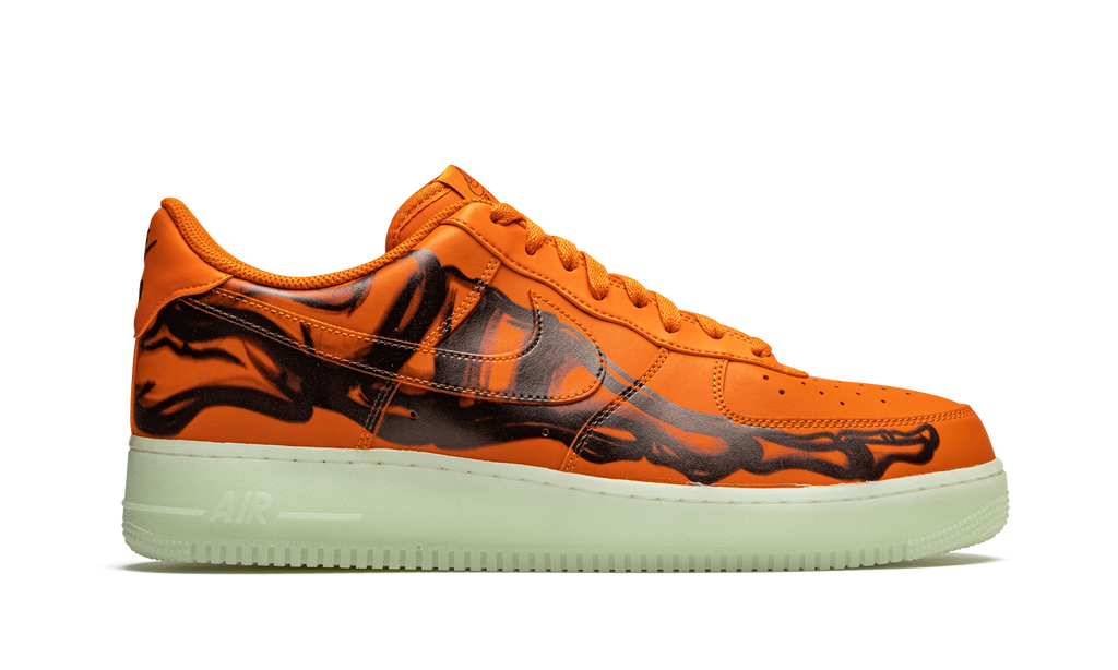 Nike Air Force 1 Low Orange Skeleton 7