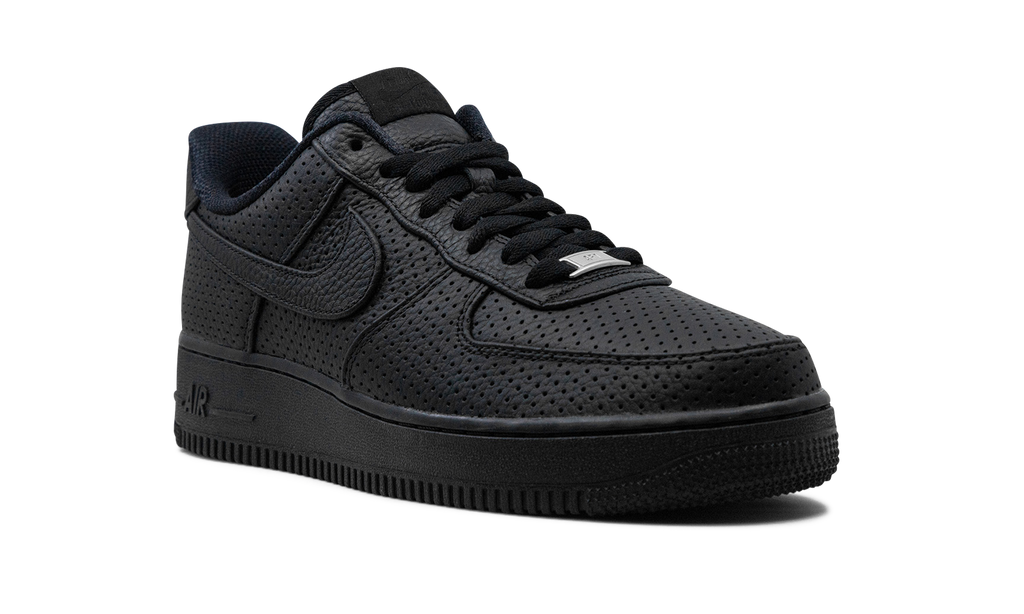 Nike Air Force 1 Low SP Triple Black Perforated 2