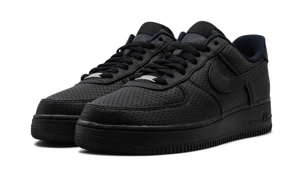 Nike Air Force 1 Low SP Triple Black Perforated 3