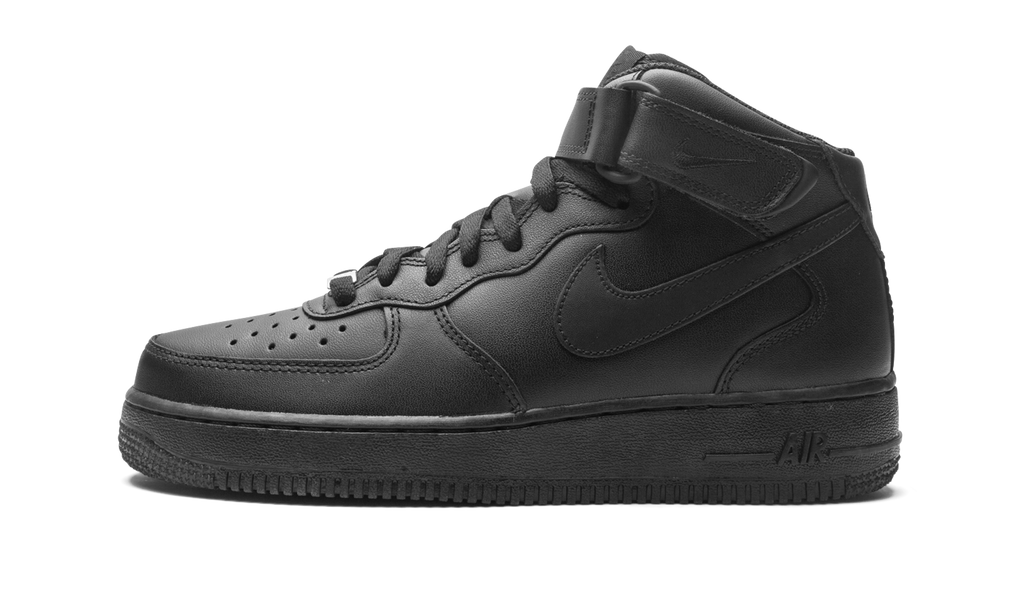 Nike Air Force 1 Mid 07 Triple Black (2021) 2