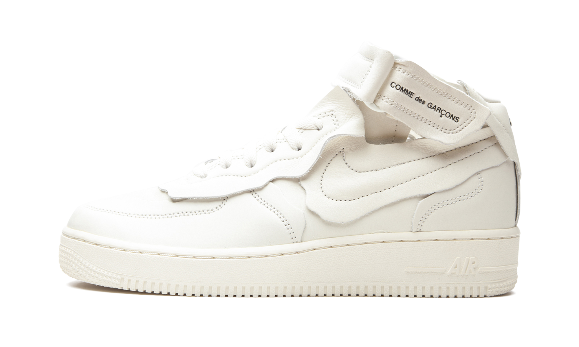 Nike Air Force 1 Mid Comme des Garcons White 1