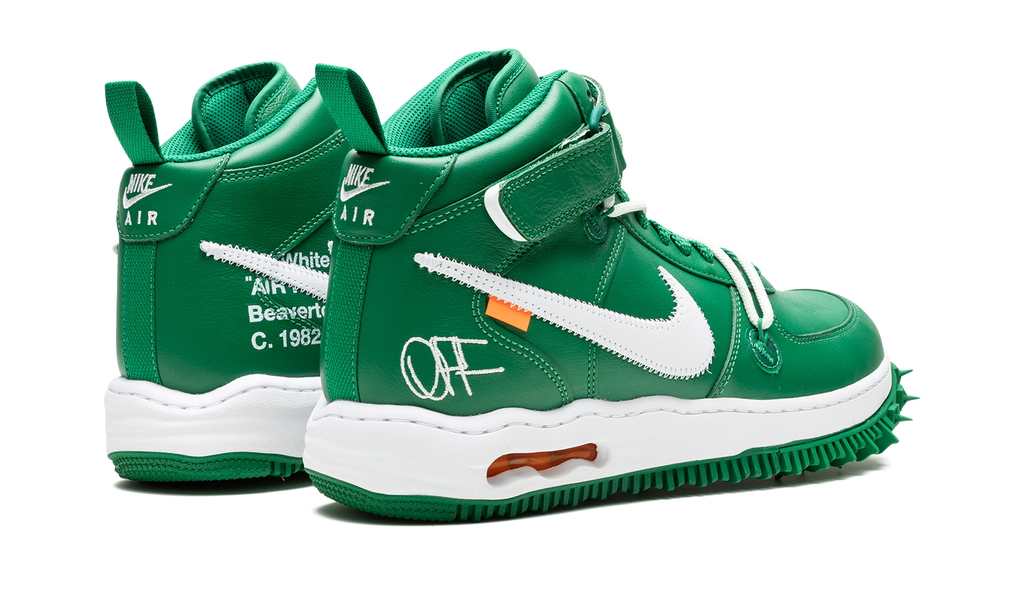 Nike Air Force 1 Mid Off-White Pine Green 4