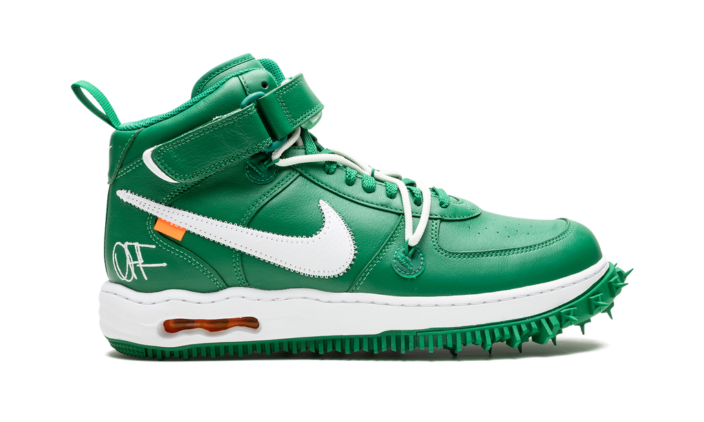 Nike Air Force 1 Mid Off-White Pine Green 7