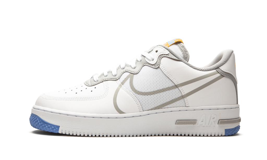 Nike Air Force 1 React Light Smoke Grey 2