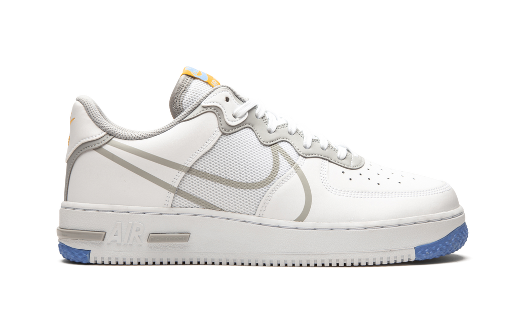 Nike Air Force 1 React Light Smoke Grey 7