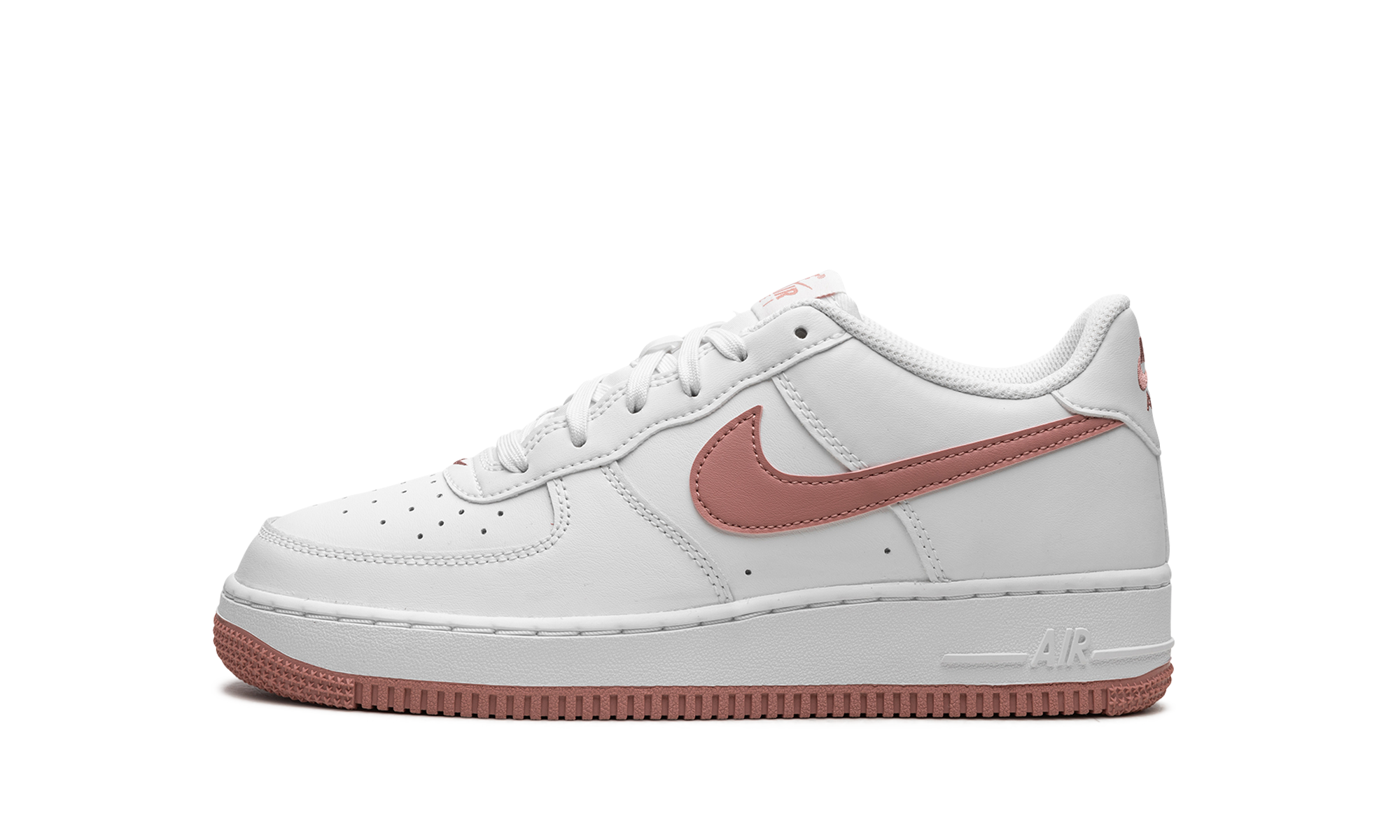 Nike Air Force 1 Summit White Red Stardust (GS) 1