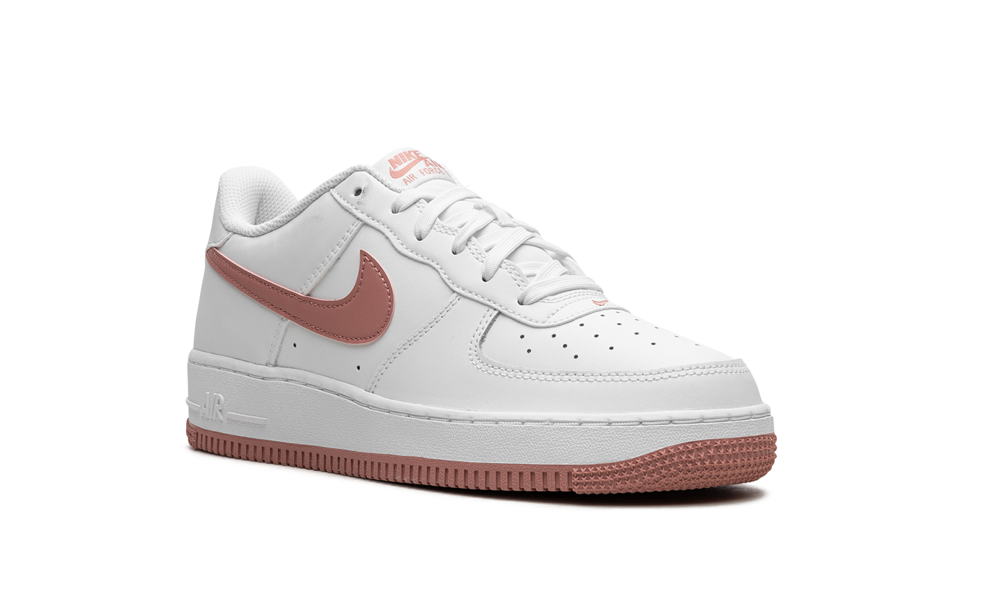 Nike Air Force 1 Summit White Red Stardust (GS) 2