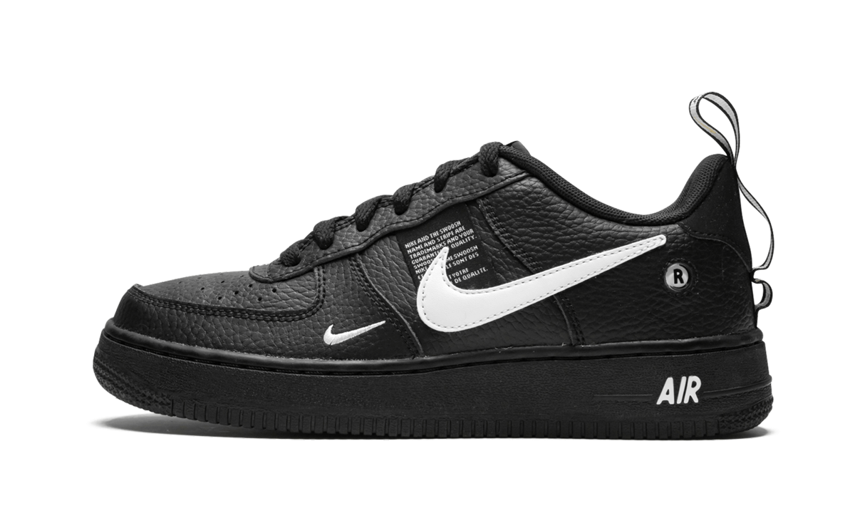 Nike Air Force 1 Utility Black White GS 1