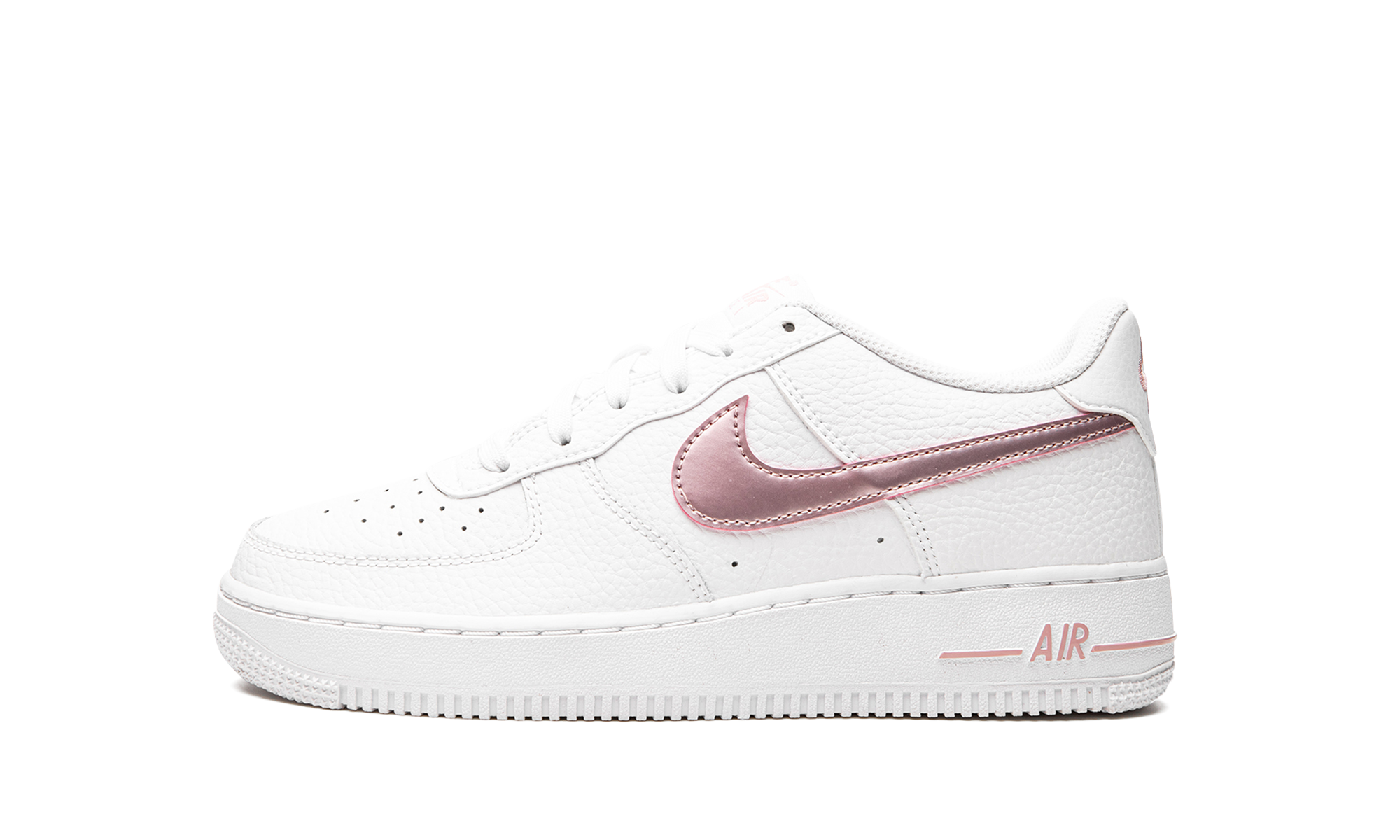 Nike Air Force 1 White Pink Glaze (GS) 1