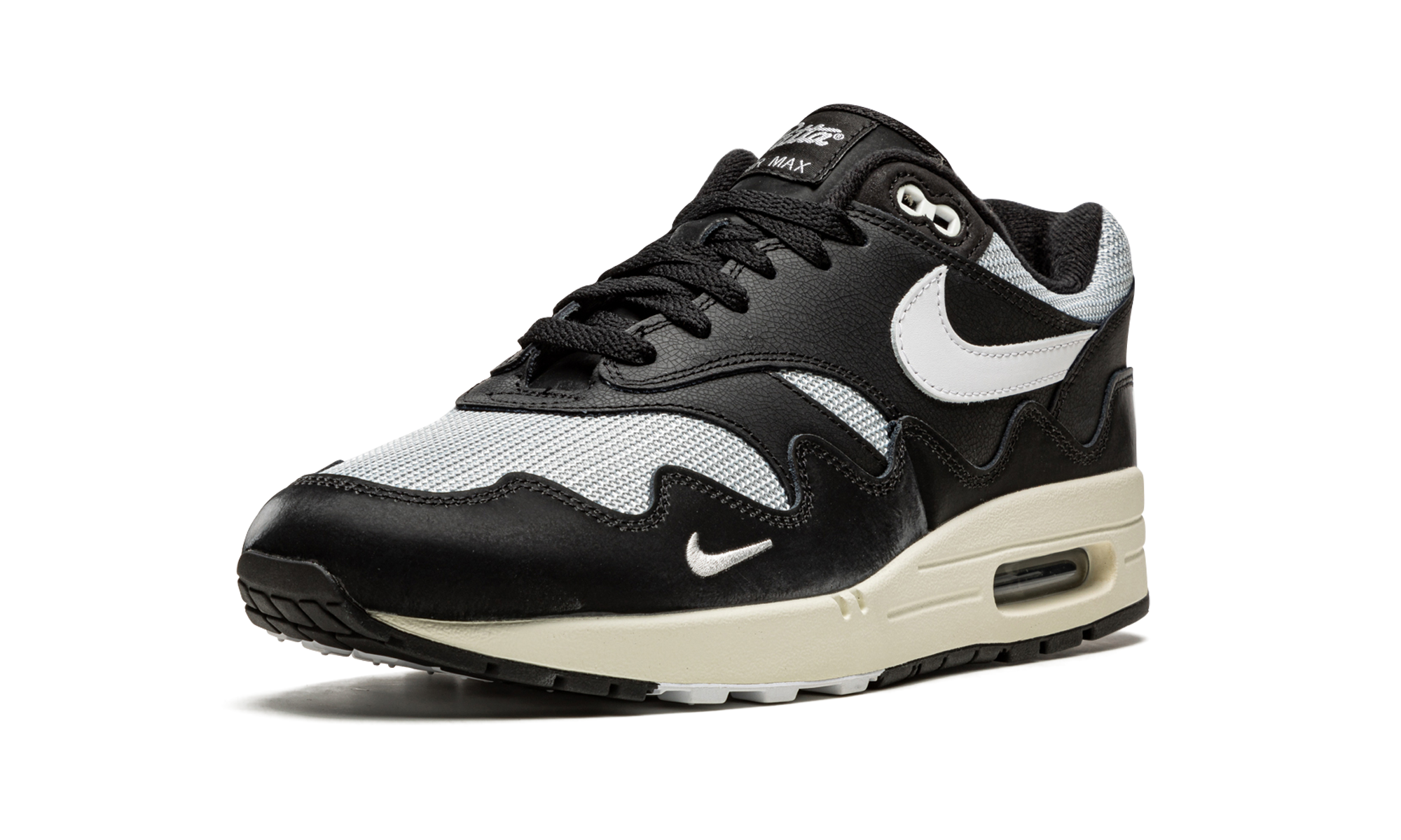 Nike Air Max 1 Patta Black Grey (Special Box + Bracelet) 4