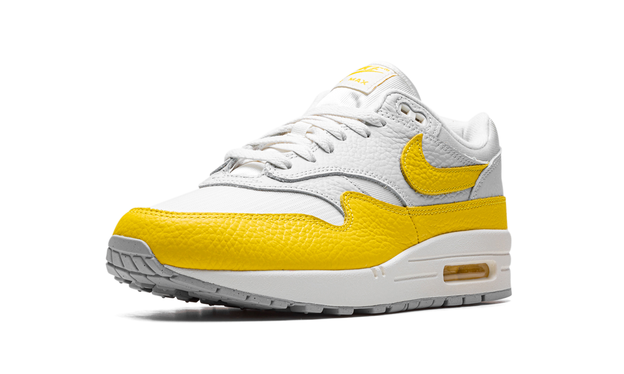 Nike Air Max 1 White Bright Yellow 4