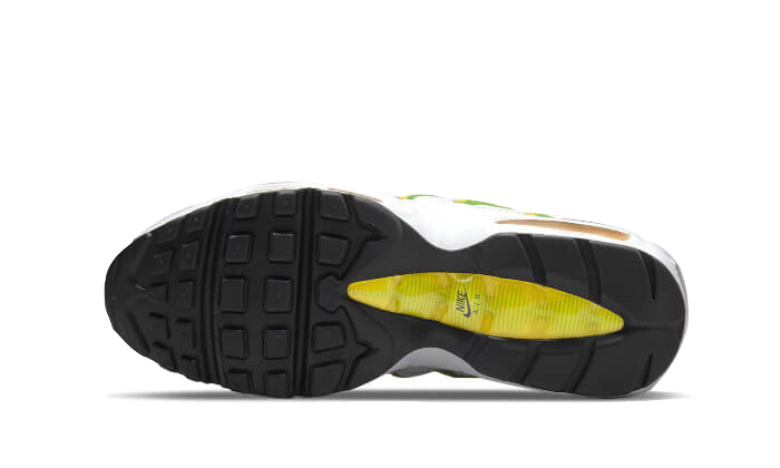 Nike Air Max 95 Essential White Green Apple Tour Yellow 3
