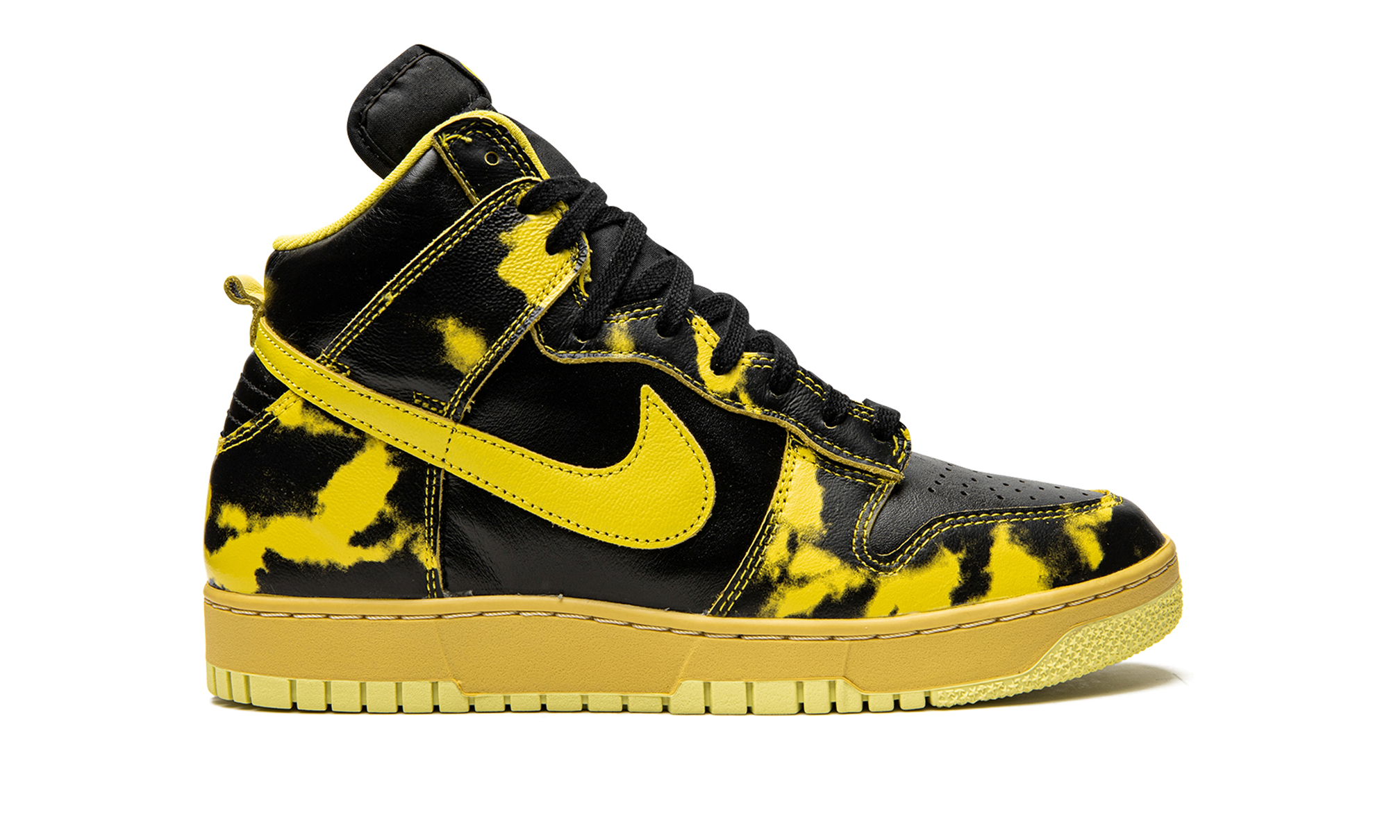 Nike Dunk High 1985 Acid Wash Yellow 6