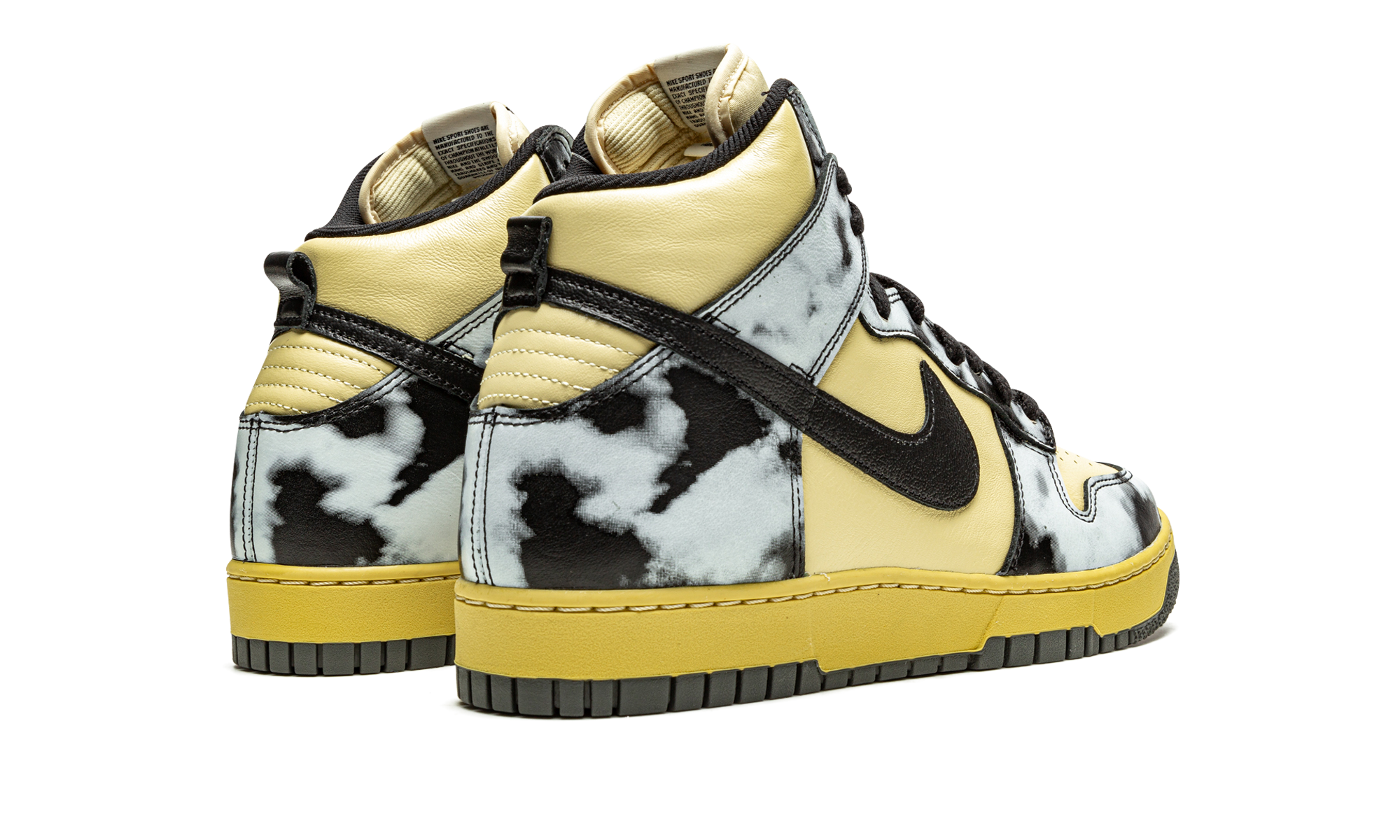 Nike Dunk High 1985 Black Acid Wash 3