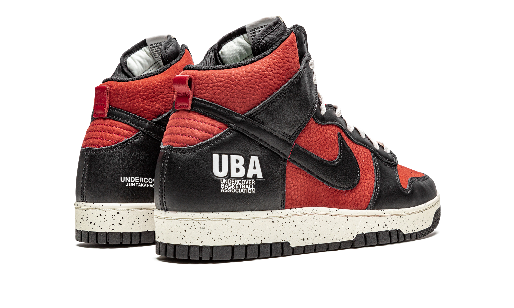 Nike Dunk High 1985 Undercover Gym Red 3