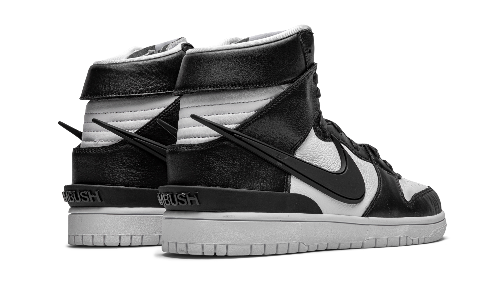 Nike Dunk High Ambush Black White 3