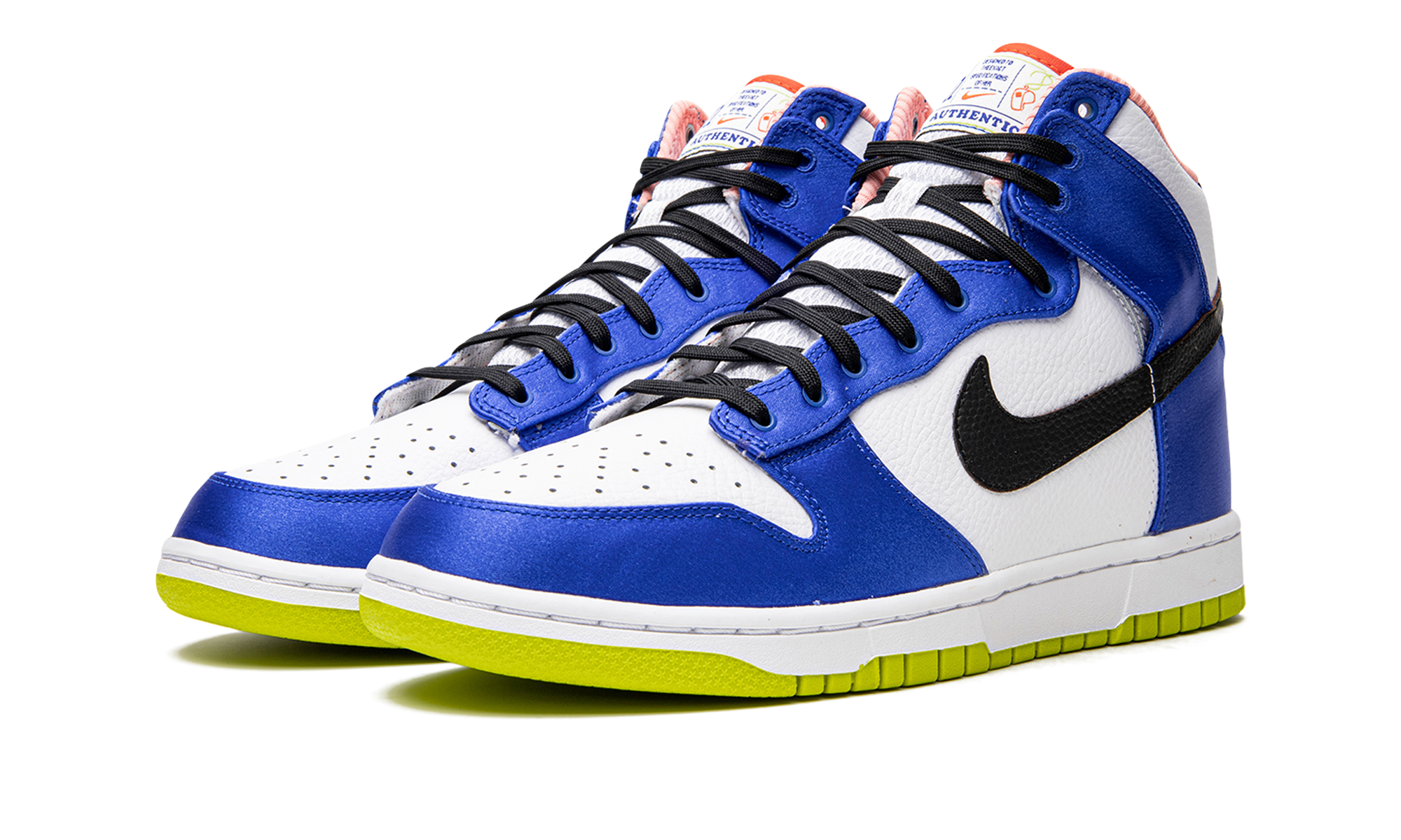 Nike Dunk High Blue Satin (W) 2