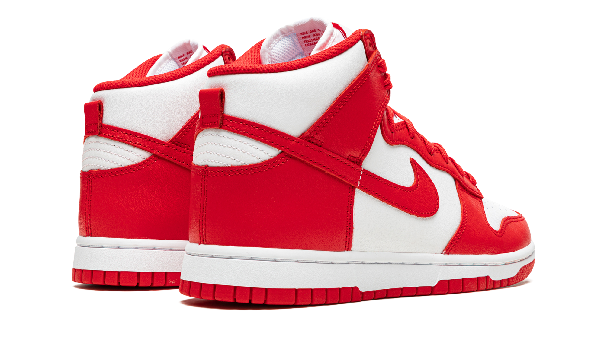 Nike Dunk High Championship White Red 3
