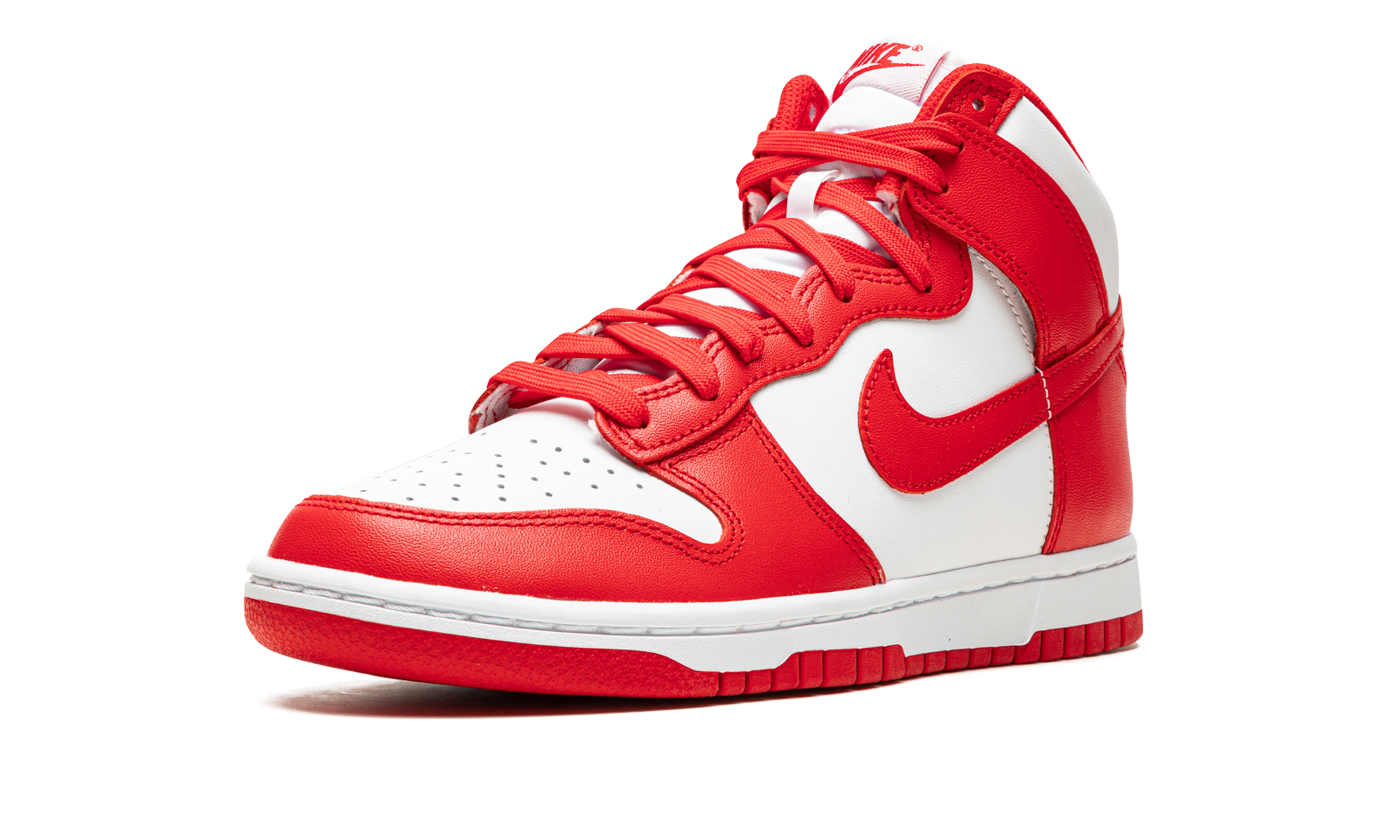 Nike Dunk High Championship White Red 4
