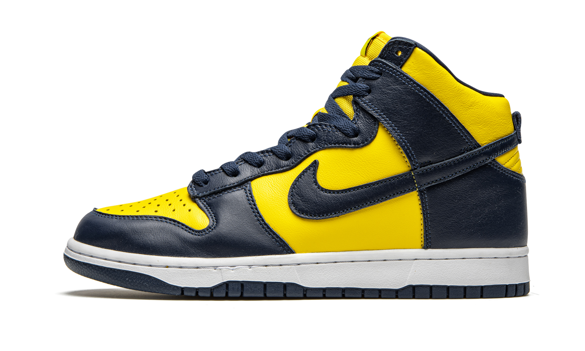 Nike Dunk High Maize & Blue (Michigan) 1