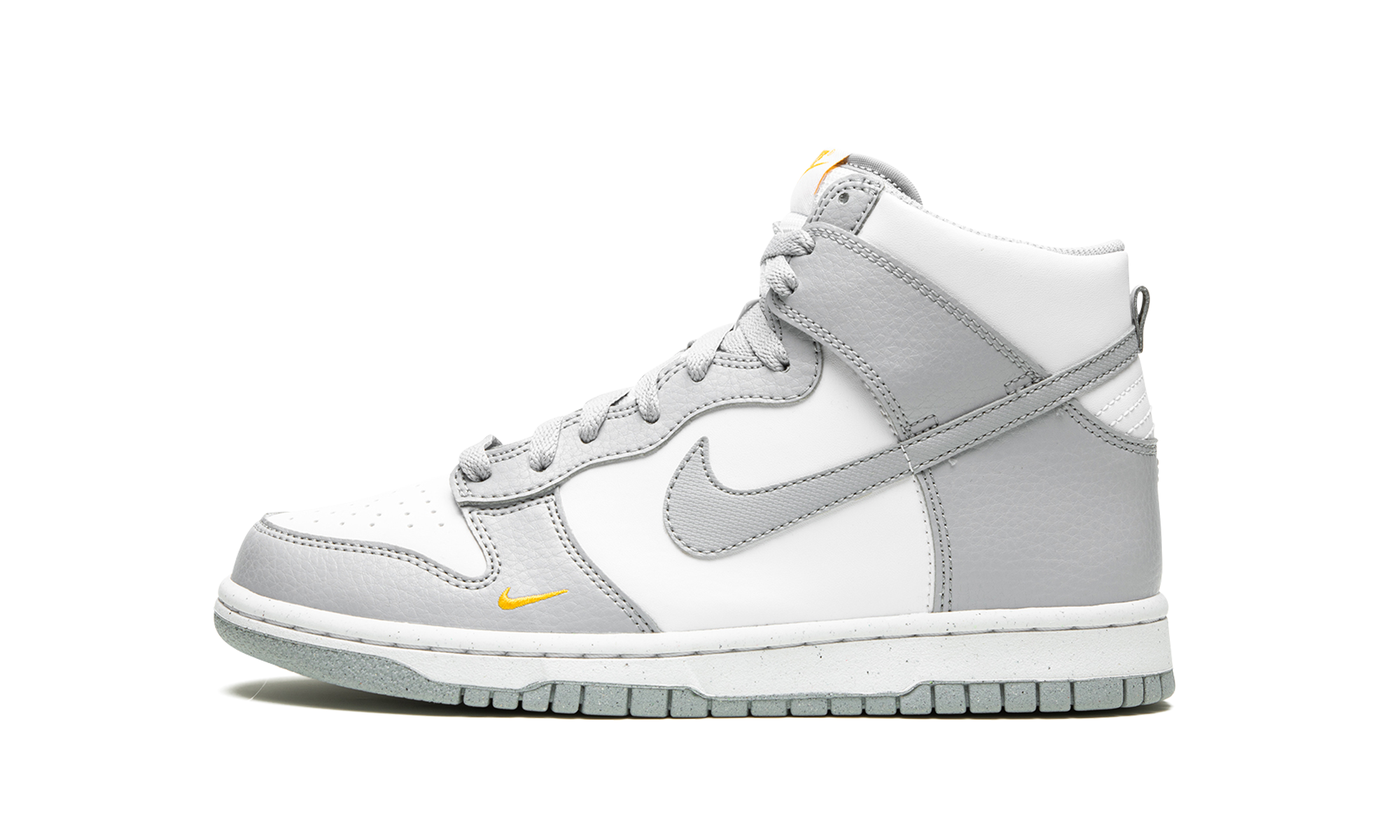 Nike Dunk High Next Nature Wolf Grey Marigold (GS) 1