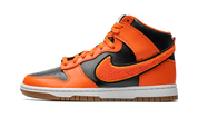 Nike Dunk High Retro Chenille Swoosh Safety Orange 1