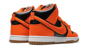 Nike Dunk High Retro Chenille Swoosh Safety Orange 4