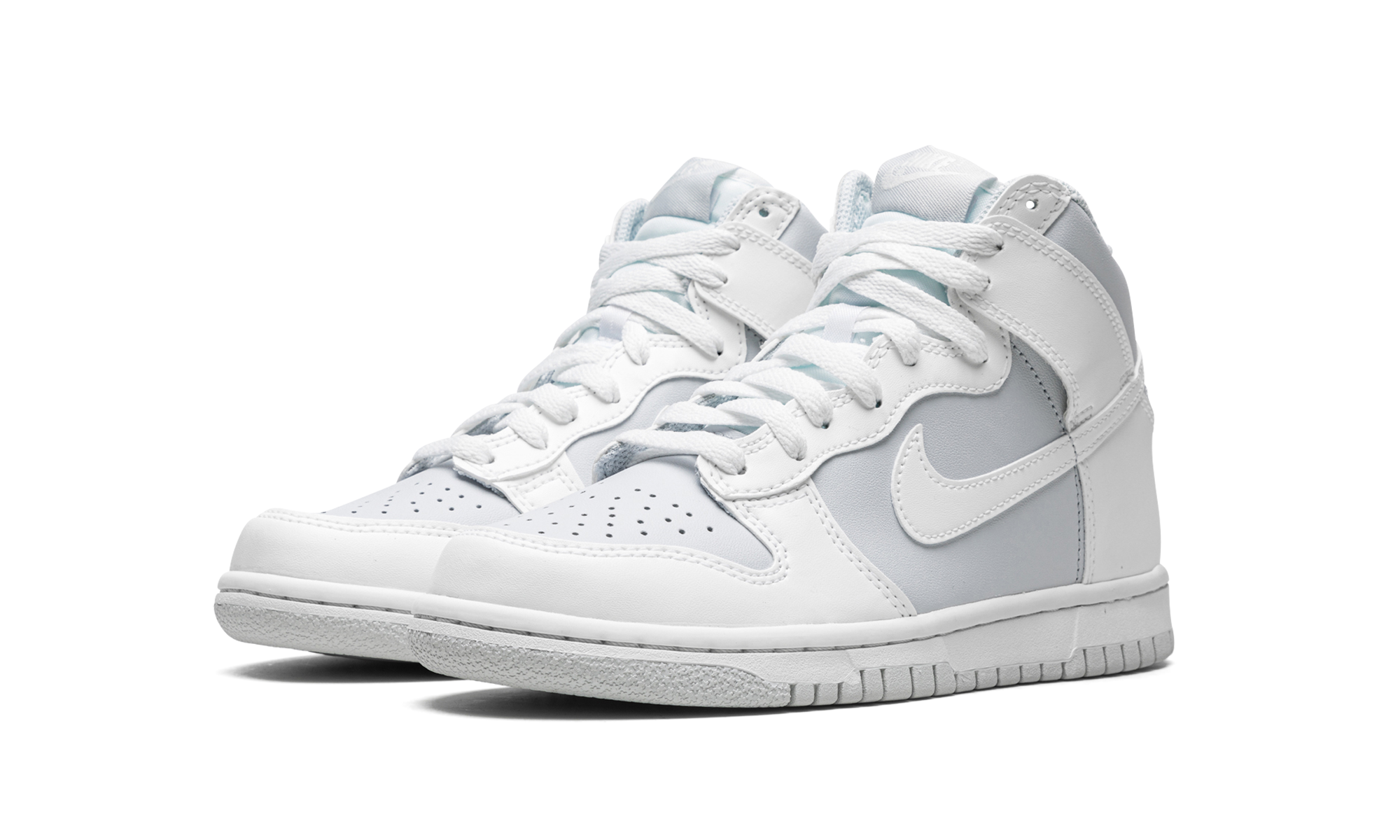 Nike Dunk High Summit White Gray Football 2