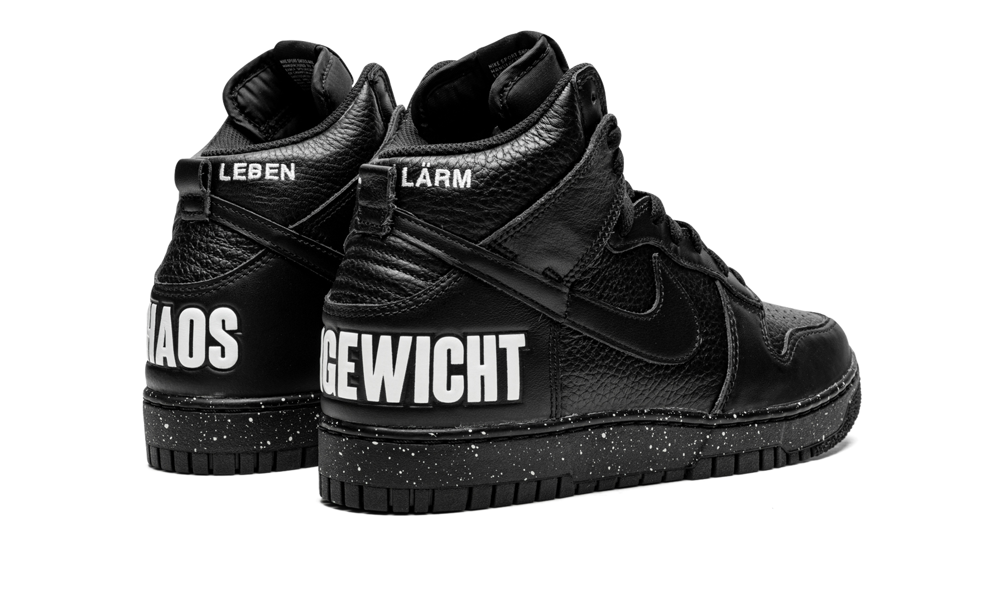 Nike Dunk High Undercover Black Paint Splatter 3