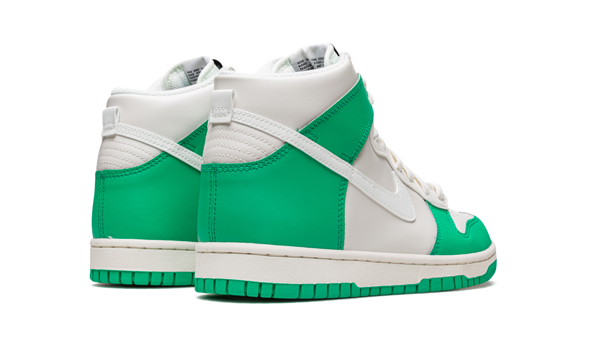 Nike Dunk High White Green 3