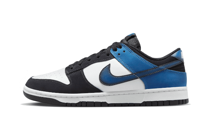 Nike Dunk Low Airbrush Industrial Blue 1