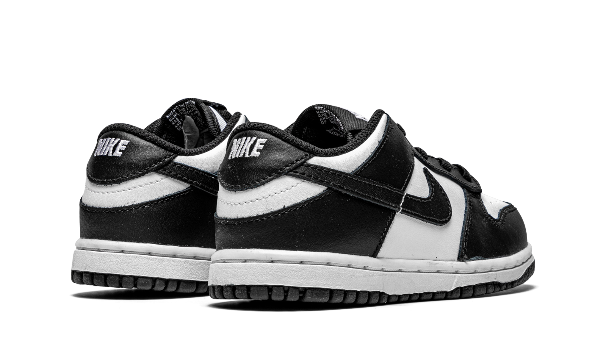 Nike Dunk Low Black White Baby (TD) 6
