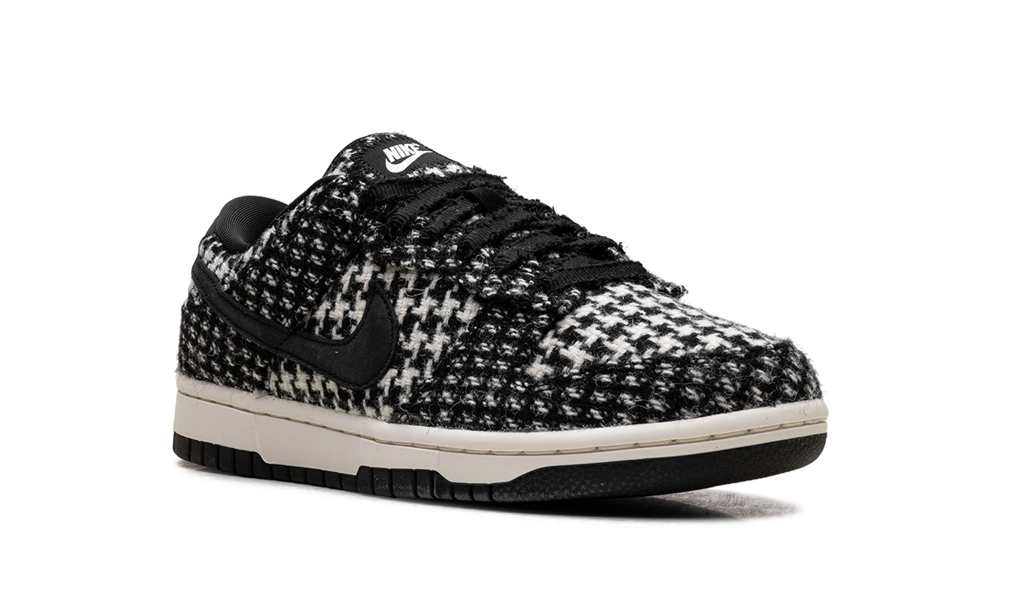 Nike Dunk Low Harris Tweed White Black Multi (W) 2